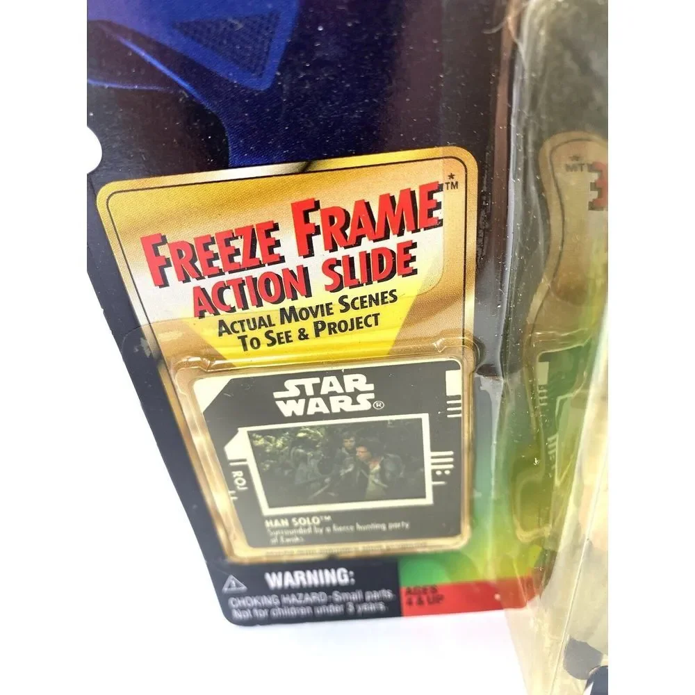 Kenner Star Wars PoTF Han Solo in Endor Gear with Blaster Pistol‎